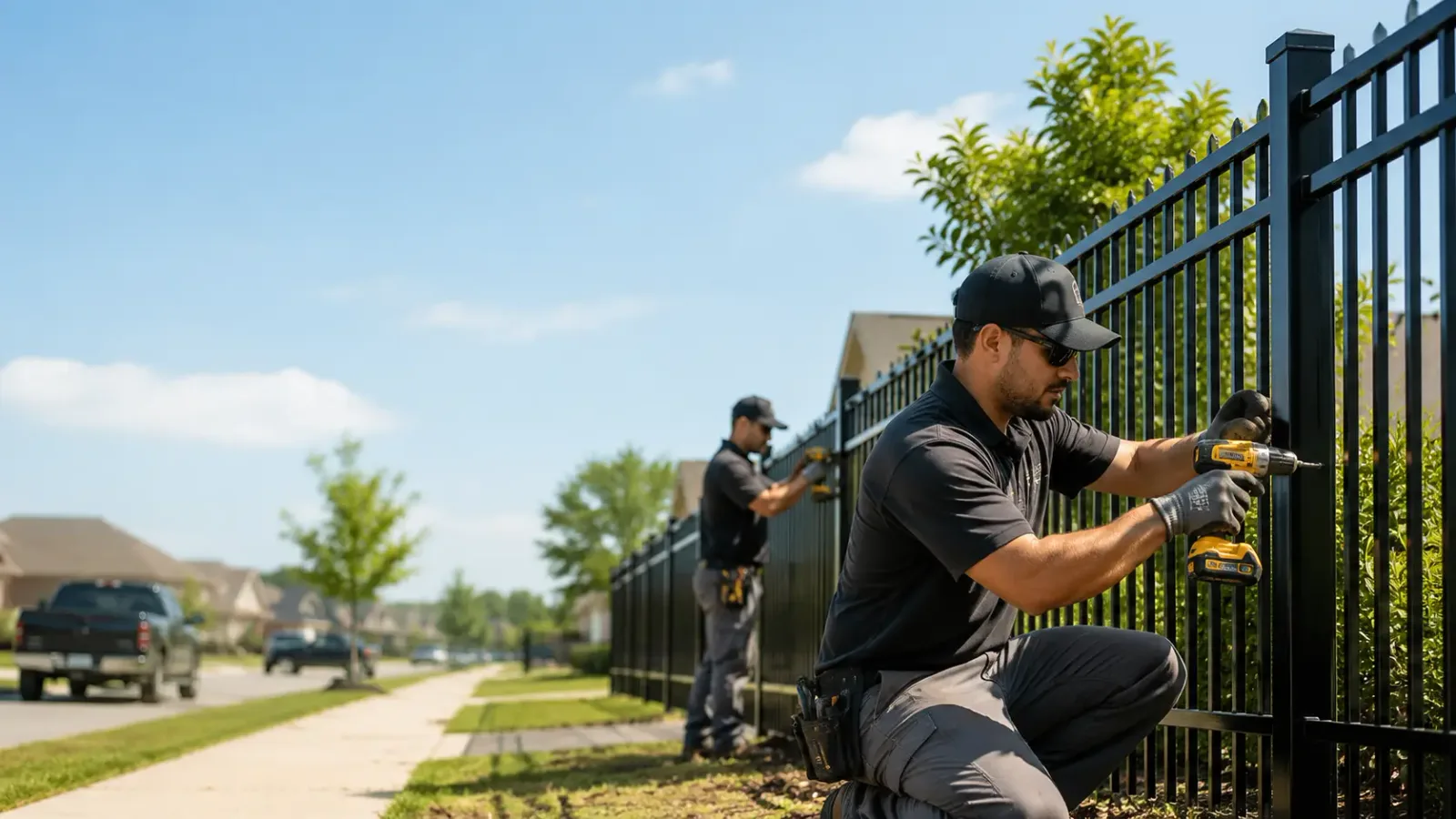 Metal Fence Installation in Jackson, TN